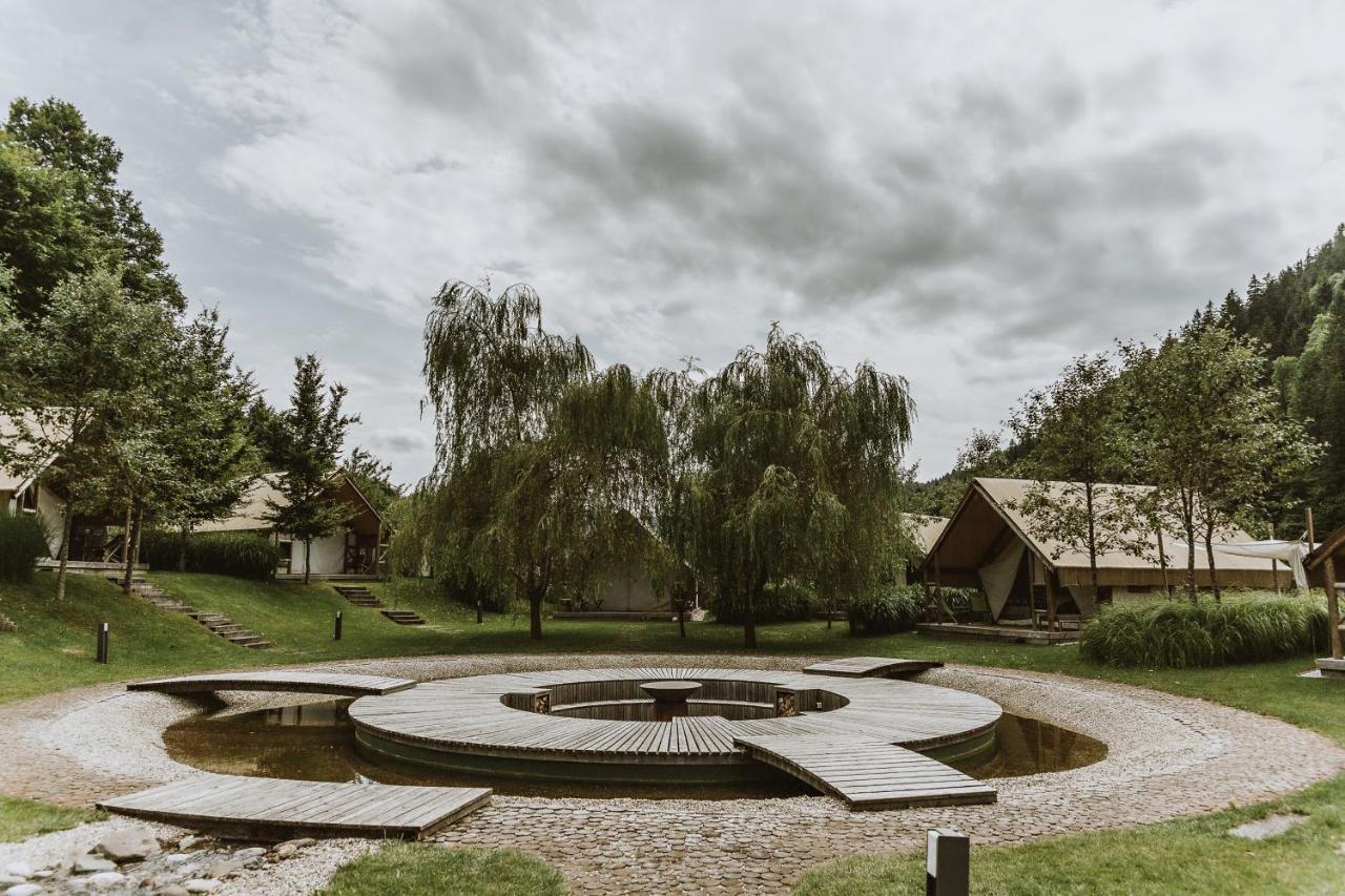 Charming Slovenia - Herbal Glamping Resort Ljubno Exterior photo