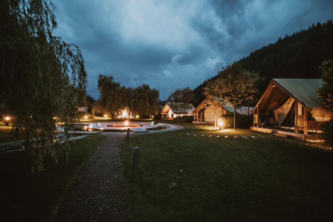 Charming Slovenia - Herbal Glamping Resort Ljubno Exterior photo