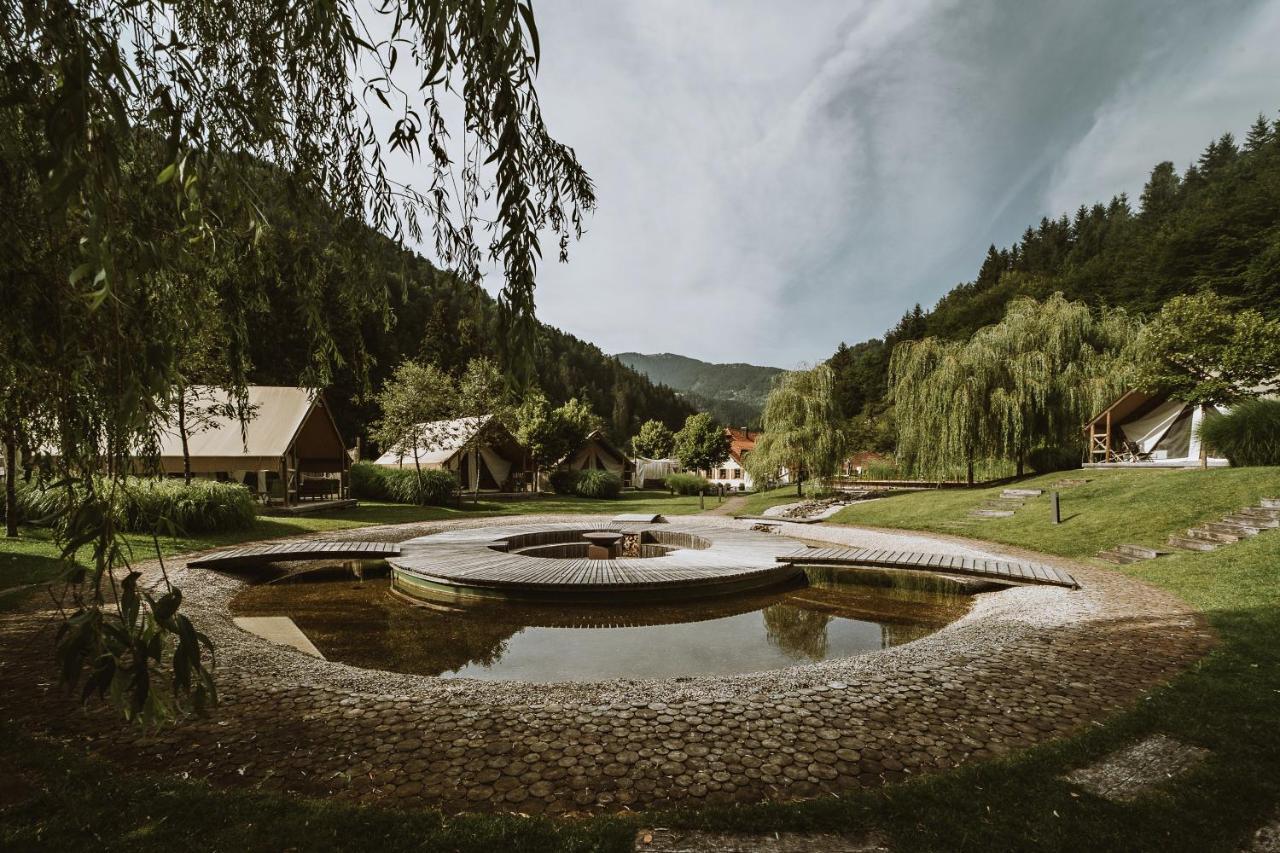 Charming Slovenia - Herbal Glamping Resort Ljubno Exterior photo