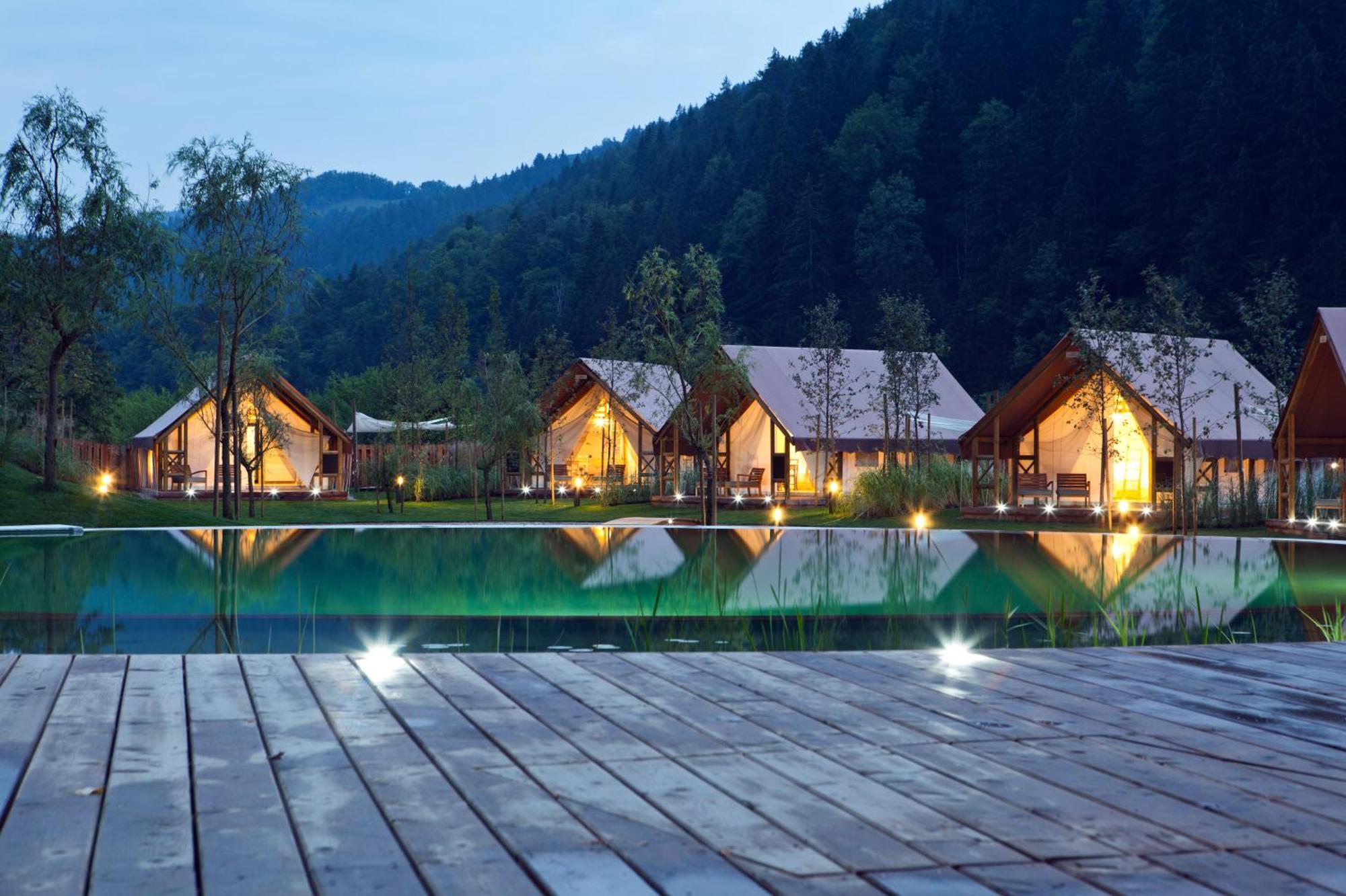 Charming Slovenia - Herbal Glamping Resort Ljubno Exterior photo